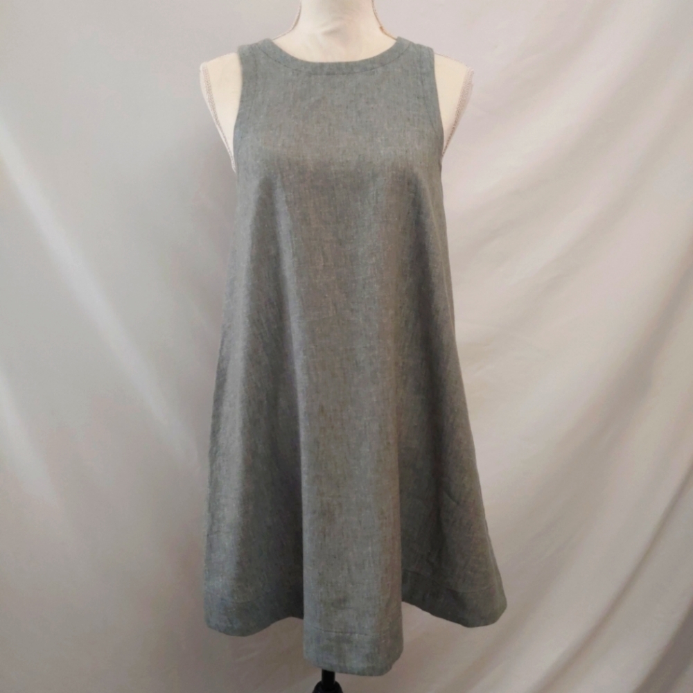 NWOT J. Crew A-Line Short Shift Dress Grey   Color Women's Size XS